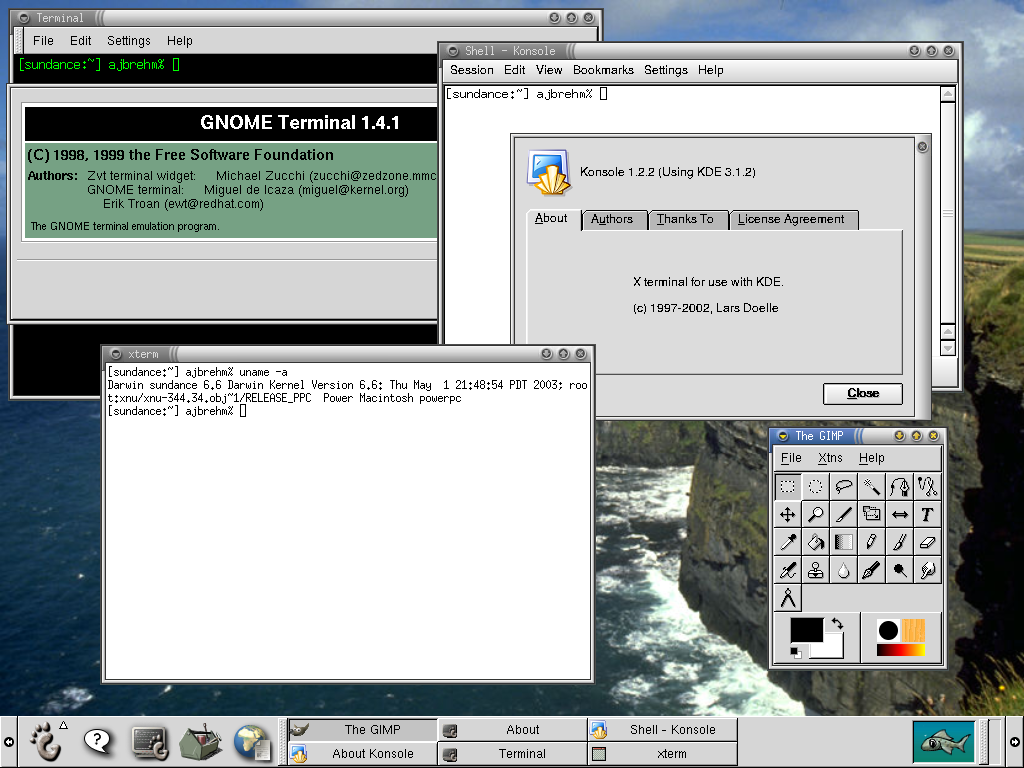 mac os x terminal emulator